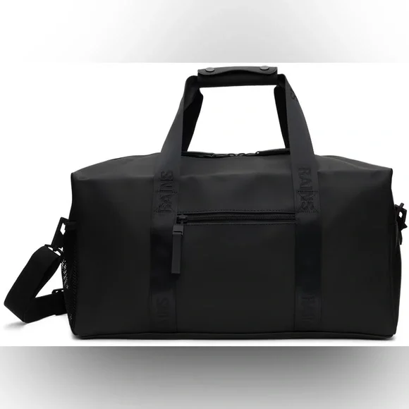 Rains Trail Gym Bag-Black Unisex - Picture 4 of 11